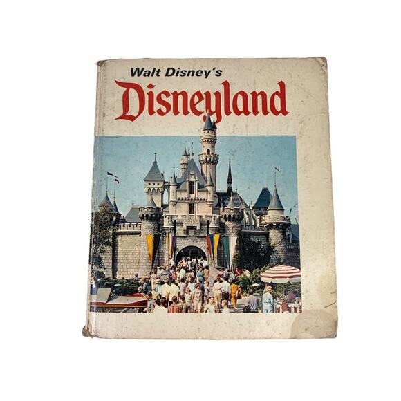1965 Walt Disneys Disneyland Hardcover Book - Picture 1 of 10